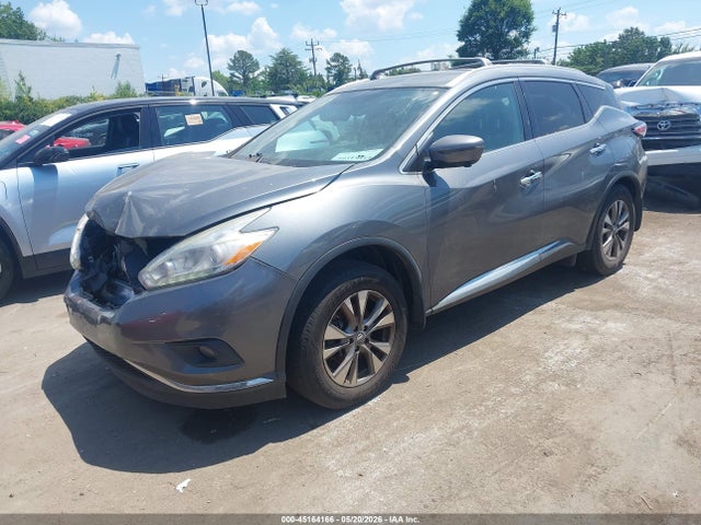 45164166 :رقم المزاد ، 5N1AZ2MH6HN162389 vin ، 2017 Nissan Murano Sl مزاد بيع