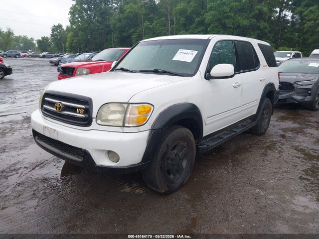 45164175 :رقم المزاد ، 5TDBT48A12S078355 vin ، 2002 Toyota Sequoia Limited V8 مزاد بيع