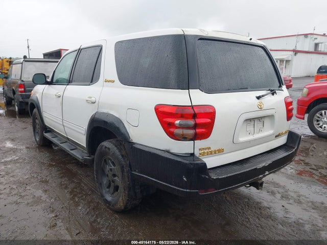 45164175 :رقم المزاد ، 5TDBT48A12S078355 vin ، 2002 Toyota Sequoia Limited V8 مزاد بيع