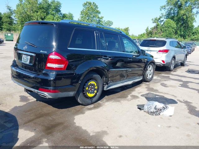 Aukcja sprzedaży 2011 Mercedes-benz Gl 450 4matic, vin: 4JGBF7BEXBA645093, numer aukcji: 45164201