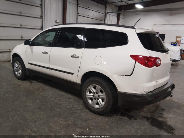 45164203 :رقم المزاد ، 1GNKRFEDXCJ318579 vin ، 2012 Chevrolet Traverse Ls مزاد بيع