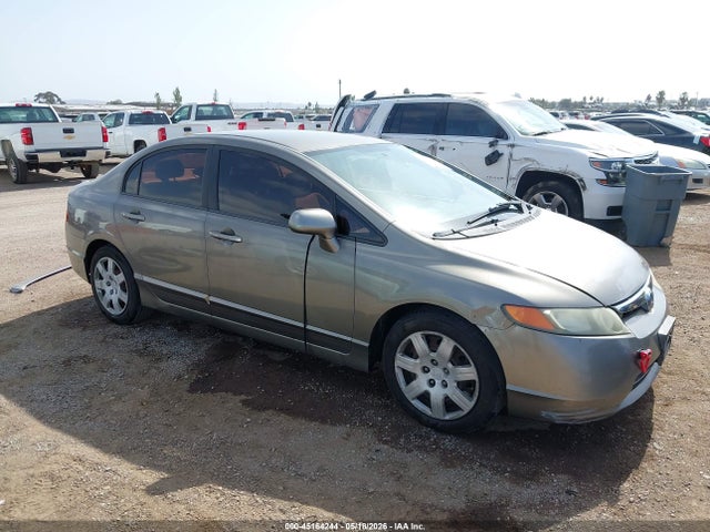 2007 Honda Civic Lx მანქანა იყიდება აუქციონზე, vin: 1HGFA16597L068582, აუქციონის ნომერი: 45164244