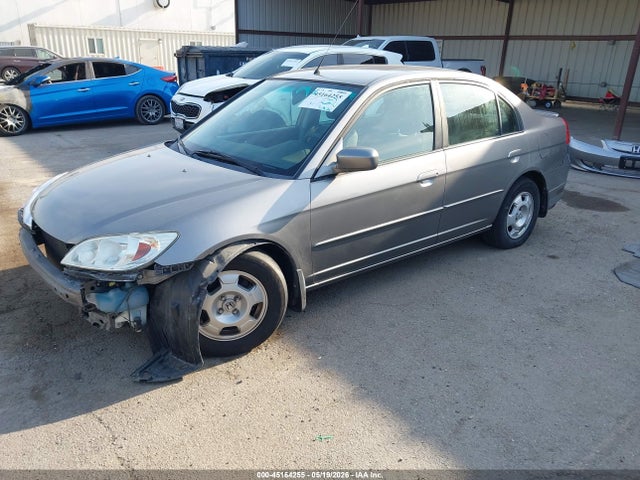 2005 Honda Civic Hybrid მანქანა იყიდება აუქციონზე, vin: JHMES96695S026915, აუქციონის ნომერი: 45164255