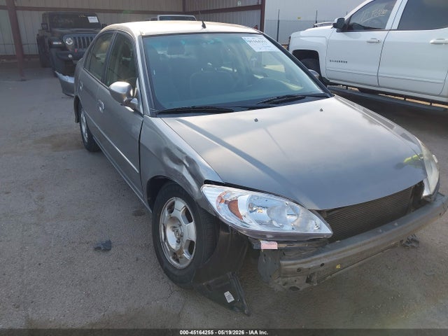 2005 Honda Civic Hybrid მანქანა იყიდება აუქციონზე, vin: JHMES96695S026915, აუქციონის ნომერი: 45164255