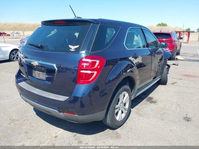 2017 Chevrolet Equinox Ls მანქანა იყიდება აუქციონზე, vin: 2GNALBEK8H1529558, აუქციონის ნომერი: 45164286