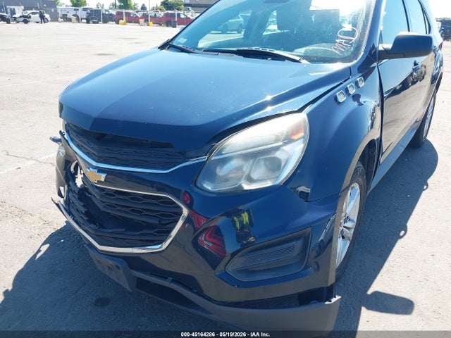 2017 Chevrolet Equinox Ls მანქანა იყიდება აუქციონზე, vin: 2GNALBEK8H1529558, აუქციონის ნომერი: 45164286
