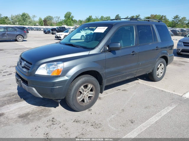 2004 Honda Pilot Ex-l მანქანა იყიდება აუქციონზე, vin: 2HKYF18524H623300, აუქციონის ნომერი: 45164300