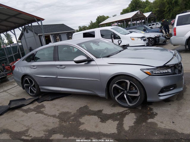 2018 Honda Accord Sport მანქანა იყიდება აუქციონზე, vin: 1HGCV1F3XJA207630, აუქციონის ნომერი: 45164328