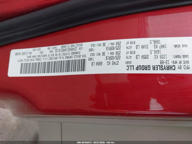 Aukcja sprzedaży 2010 Dodge Grand Caravan Sxt, vin: 2D4RN5D10AR216126, numer aukcji: 45164473