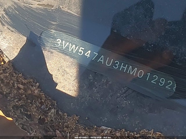 45164511 :رقم المزاد ، 3VW547AU3HM012928 vin ، 2017 Volkswagen Golf Gti Se 4-door مزاد بيع