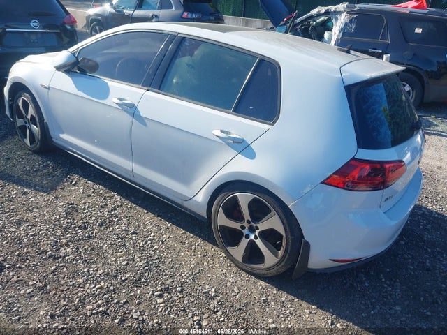 45164511 :رقم المزاد ، 3VW547AU3HM012928 vin ، 2017 Volkswagen Golf Gti Se 4-door مزاد بيع