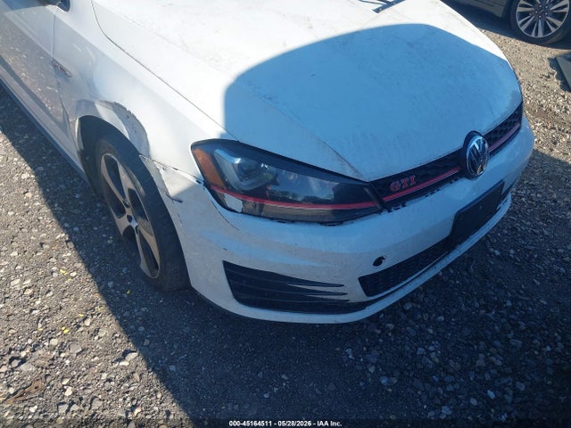 45164511 :رقم المزاد ، 3VW547AU3HM012928 vin ، 2017 Volkswagen Golf Gti Se 4-door مزاد بيع