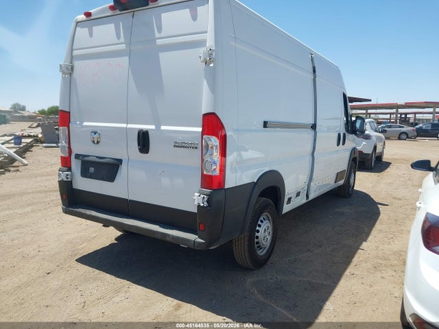 Продажа на аукционе авто 2025 Ram Promaster 2500 Tradesman High Roof 159 Wb W/pass Seat, vin: 3C6LRVDG1SE519258, номер лота: 45164535