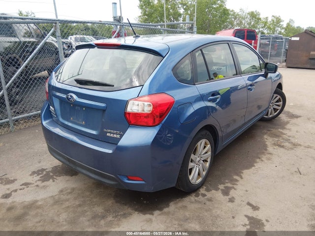 2015 Subaru Impreza 2.0i Premium მანქანა იყიდება აუქციონზე, vin: JF1GPAC66F8318849, აუქციონის ნომერი: 45164580