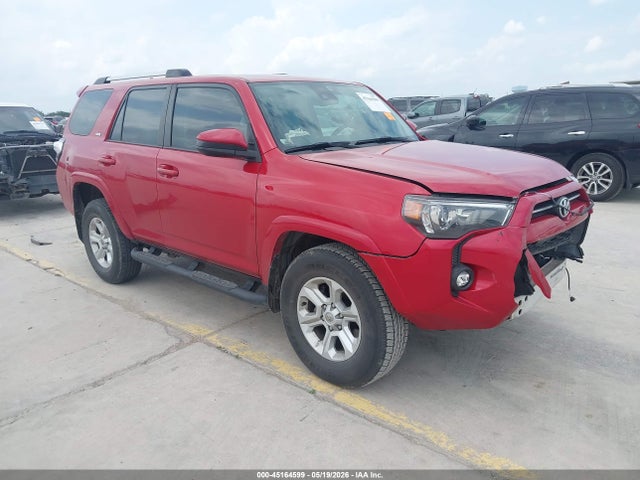 2022 Toyota 4runner Sr5 მანქანა იყიდება აუქციონზე, vin: JTEEU5JR8N5255327, აუქციონის ნომერი: 45164599