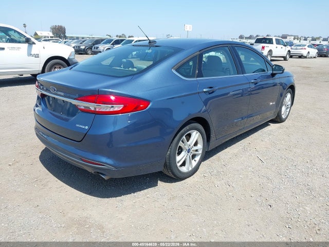 Продажа на аукционе авто 2018 Ford Fusion Hybrid S, vin: 3FA6P0UU4JR212748, номер лота: 45164639