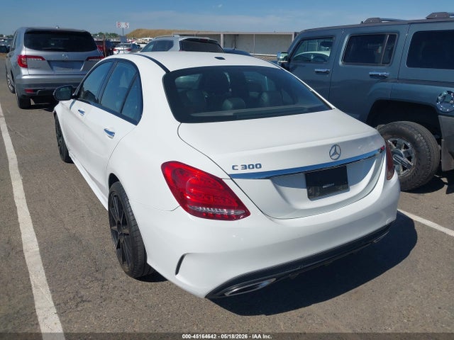 Aukcja sprzedaży 2017 Mercedes-benz C 300, vin: 55SWF4JB0HU183833, numer aukcji: 45164642
