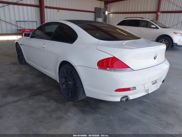 2005 Bmw 645ci მანქანა იყიდება აუქციონზე, vin: WBAEH734X5B192686, აუქციონის ნომერი: 45164658