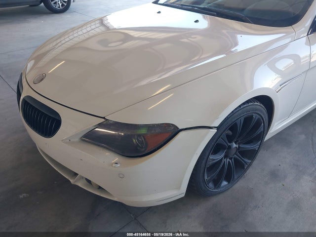 2005 Bmw 645ci მანქანა იყიდება აუქციონზე, vin: WBAEH734X5B192686, აუქციონის ნომერი: 45164658
