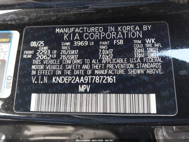 KIA Seltos Lx 2026 KNDEP2AA9T7872161 Image 9