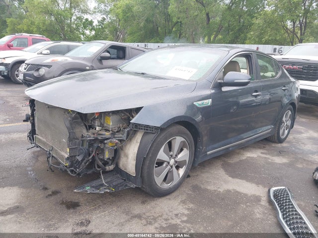 KIA Optima Hybrid Ex 2014 KNAGN4AD6E5074748 Image 2
