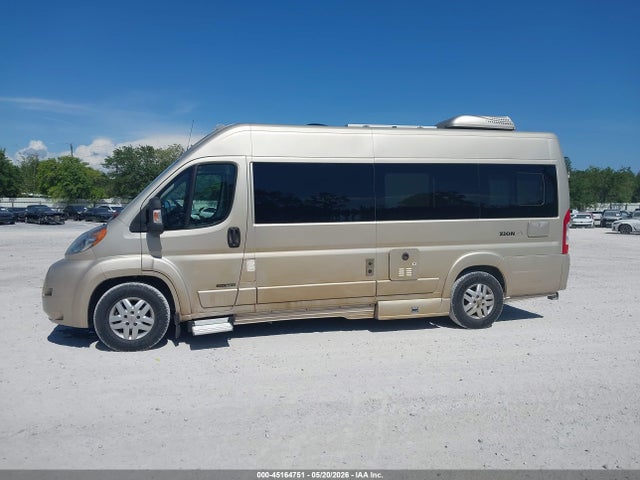 2017 Ram Promaster 3500 High Roof მანქანა იყიდება აუქციონზე, vin: 3C6URVJG9GE102745, აუქციონის ნომერი: 45164751