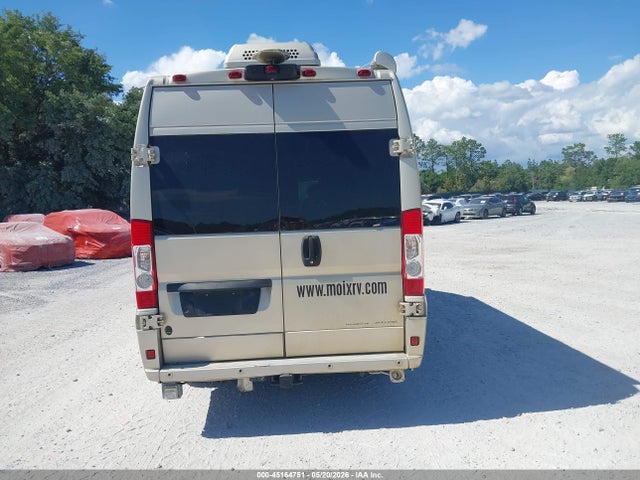 2017 Ram Promaster 3500 High Roof მანქანა იყიდება აუქციონზე, vin: 3C6URVJG9GE102745, აუქციონის ნომერი: 45164751