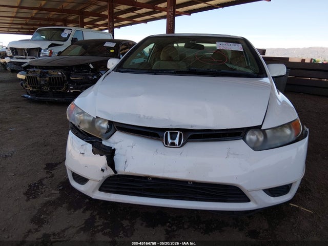 45164758 :رقم المزاد ، 2HGFG12817H543265 vin ، 2007 Honda Civic Ex مزاد بيع