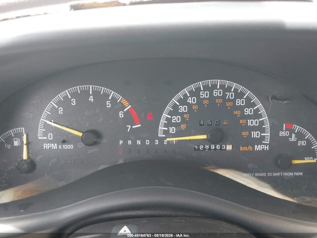 45164763 :رقم المزاد ، 1G2WP52K11F135945 vin ، 2001 Pontiac Grand Prix Gt مزاد بيع