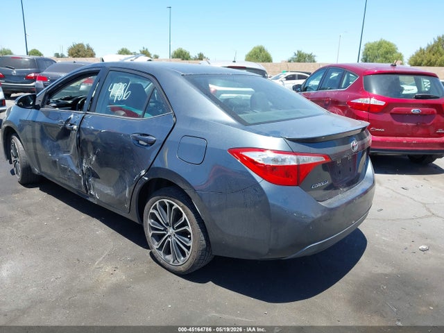 Продажа на аукционе авто 2015 Toyota Corolla S Plus, vin: 5YFBURHE4FP326111, номер лота: 45164786