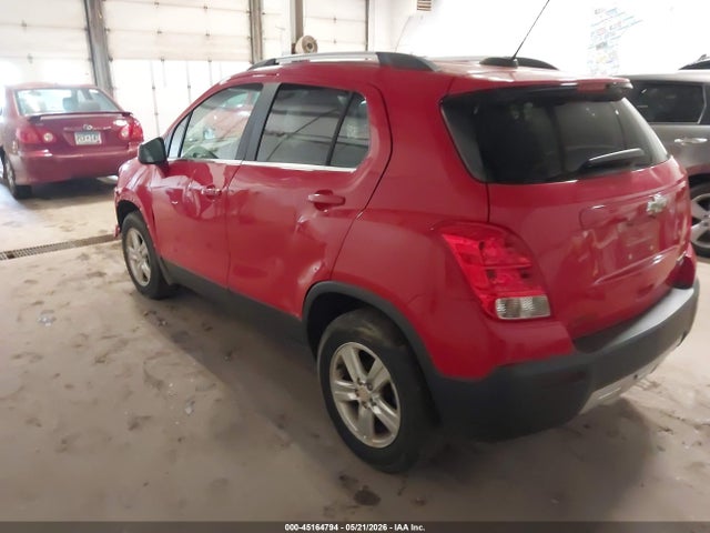 2015 Chevrolet Trax Lt მანქანა იყიდება აუქციონზე, vin: 3GNCJRSB4FL247845, აუქციონის ნომერი: 45164794