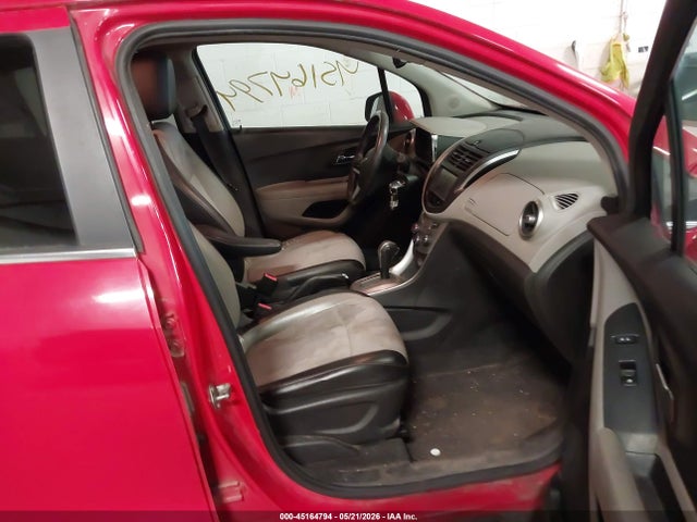 2015 Chevrolet Trax Lt მანქანა იყიდება აუქციონზე, vin: 3GNCJRSB4FL247845, აუქციონის ნომერი: 45164794