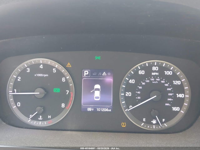 2017 Hyundai Sonata მანქანა იყიდება აუქციონზე, vin: 5NPE24AF5HH584985, აუქციონის ნომერი: 45164861