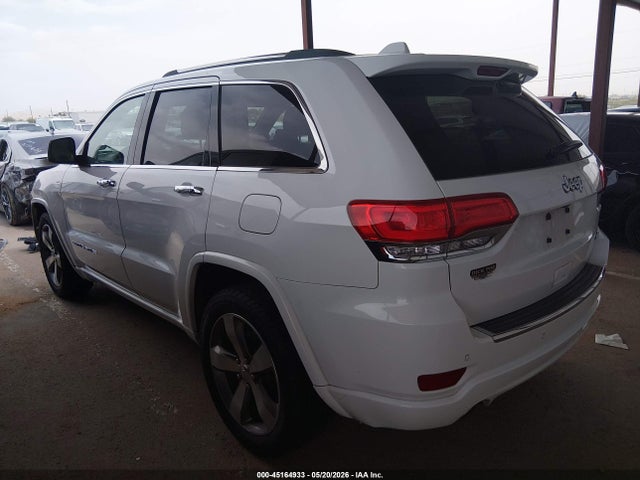 2015 Jeep Grand Cherokee Overland მანქანა იყიდება აუქციონზე, vin: 1C4RJECG1FC755272, აუქციონის ნომერი: 45164933