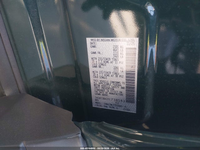Nissan Rogue Dark Armor 2026 5N1BT3BA3TC738543 Image 9