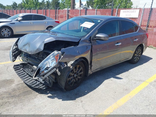 45164962 :رقم المزاد ، 3N1AB7AP7KY405870 vin ، 2019 Nissan Sentra S مزاد بيع