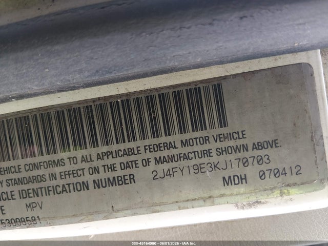 1989 Jeep Wrangler / Yj მანქანა იყიდება აუქციონზე, vin: 2J4FY19E3KJ170703, აუქციონის ნომერი: 45164980