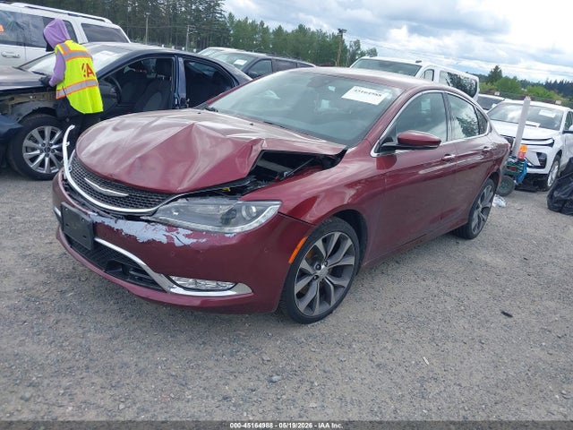 Chrysler 200 C Platinum 2016 1C3CCCCB1GN191187 Image 2