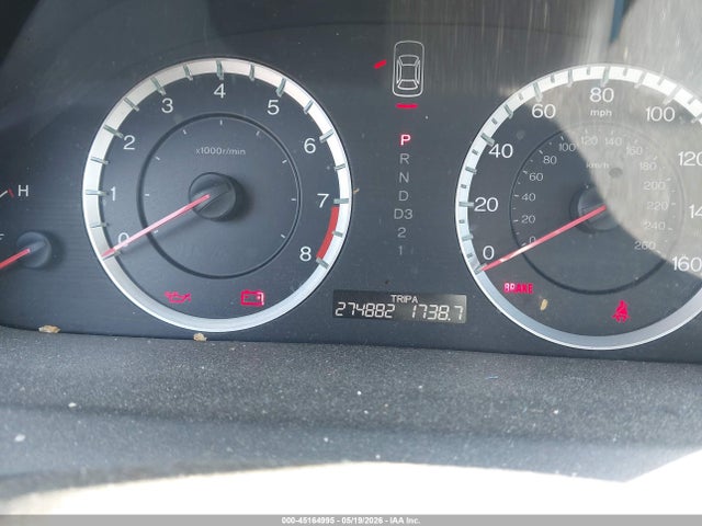 45164995 :رقم المزاد ، 1HGCP2F70AA191943 vin ، 2010 Honda Accord 2.4 Ex مزاد بيع