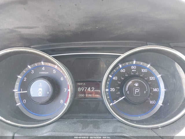 2013 Hyundai Sonata Gls მანქანა იყიდება აუქციონზე, vin: 5NPEB4AC4DH587554, აუქციონის ნომერი: 45165010