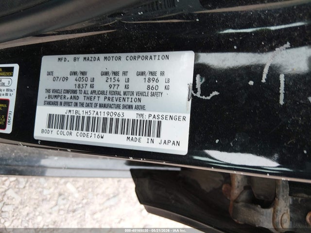 Aukcja sprzedaży 2010 Mazda Mazda3 S Sport, vin: JM1BL1H57A1190963, numer aukcji: 45165030