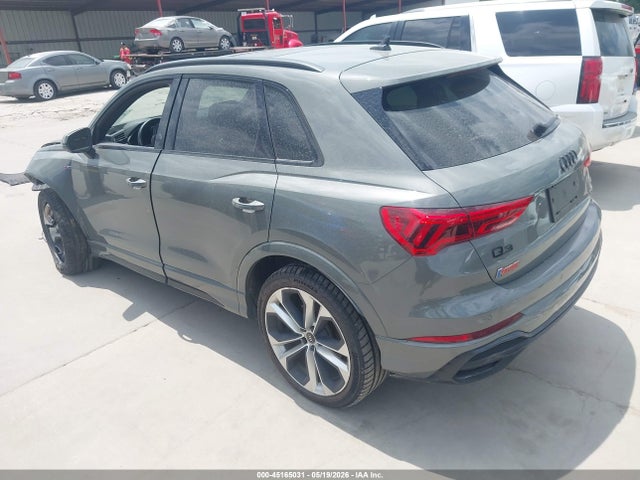 2021 Audi Q3 Premium 45 Tfsi S Line Quattro Tiptronic მანქანა იყიდება აუქციონზე, vin: WA1DECF3XM1073800, აუქციონის ნომერი: 45165031