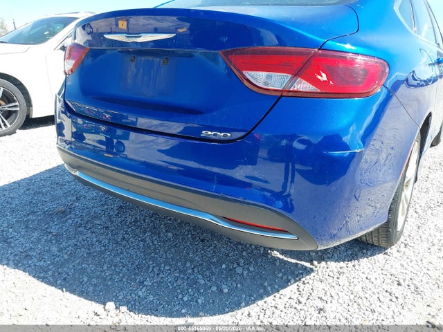 2015 Chrysler 200 Limited მანქანა იყიდება აუქციონზე, vin: 1C3CCCAB7FN646318, აუქციონის ნომერი: 45165069