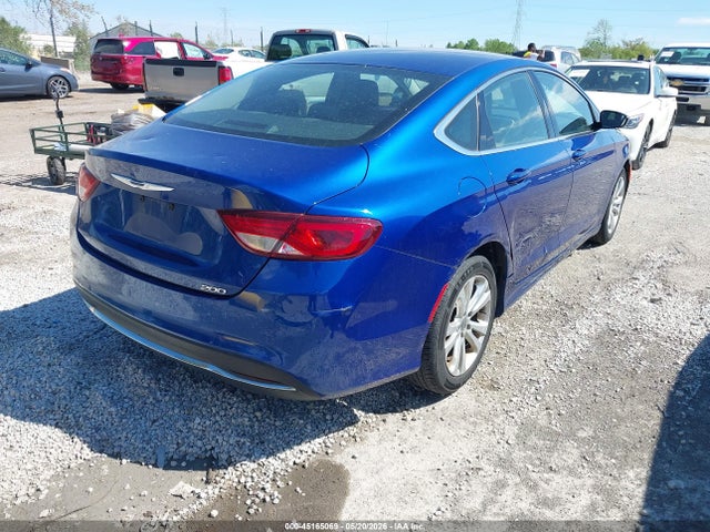 2015 Chrysler 200 Limited მანქანა იყიდება აუქციონზე, vin: 1C3CCCAB7FN646318, აუქციონის ნომერი: 45165069
