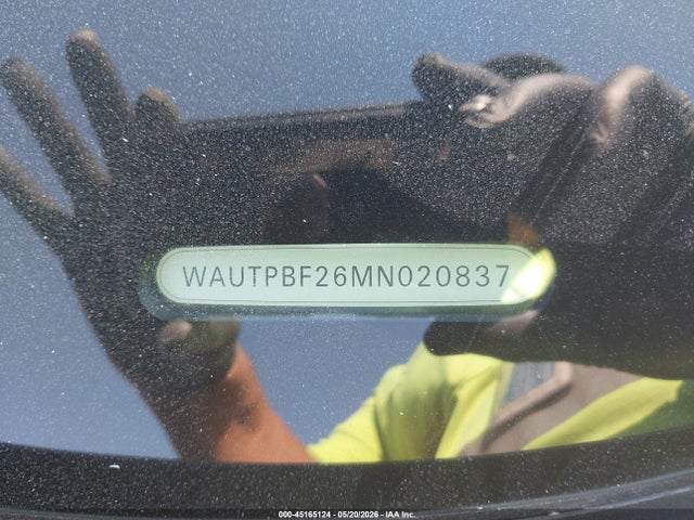 45165124 :رقم المزاد ، WAUTPBF26MN020837 vin ، 2021 Audi A7 Sportback Premium Plus 55 Tfsi E Quattro S Tronic مزاد بيع