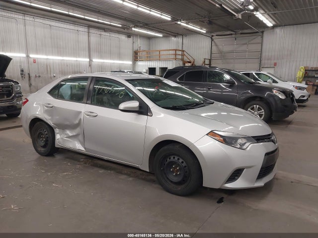 45165136 :رقم المزاد ، 2T1BURHEXGC700383 vin ، 2016 Toyota Corolla Le مزاد بيع