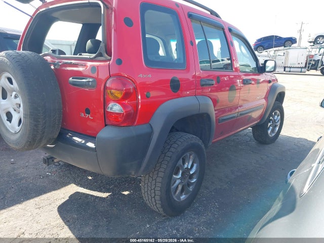 2002 Jeep Liberty Sport მანქანა იყიდება აუქციონზე, vin: 1J4GL48KX2W179967, აუქციონის ნომერი: 45165162