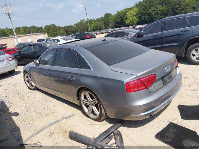 2013 Audi A8 L 3.0t მანქანა იყიდება აუქციონზე, vin: WAURGAFD2DN025510, აუქციონის ნომერი: 45165236