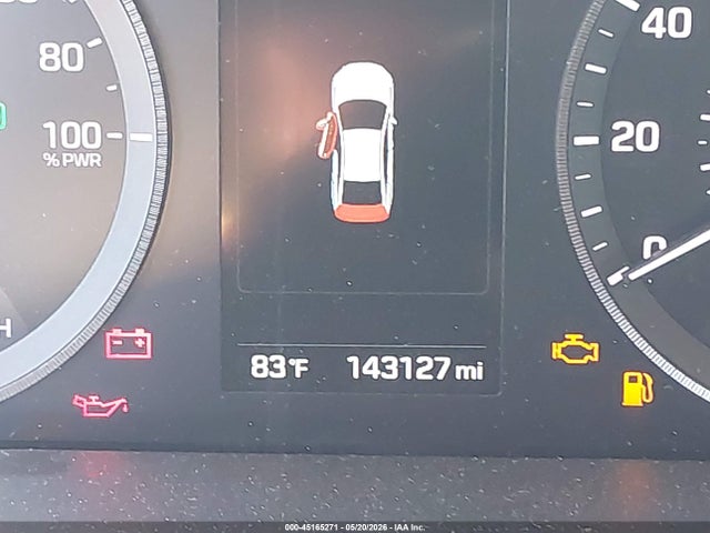 Aukcja sprzedaży 2017 Hyundai Sonata Hybrid Se, vin: KMHE24L37HA065345, numer aukcji: 45165271