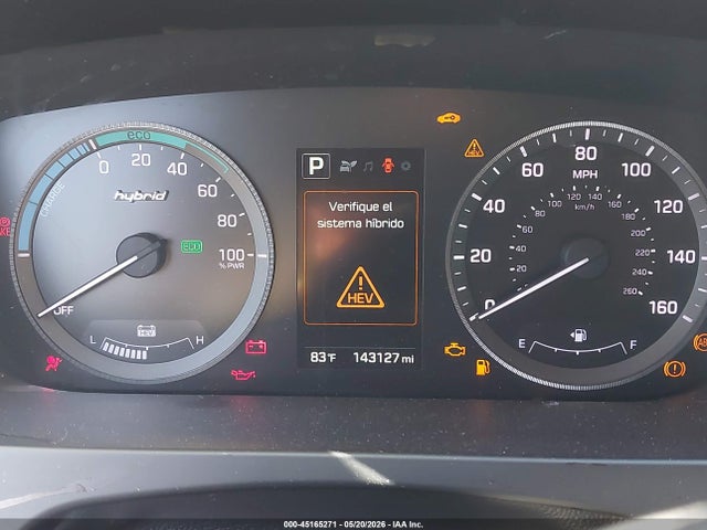 Aukcja sprzedaży 2017 Hyundai Sonata Hybrid Se, vin: KMHE24L37HA065345, numer aukcji: 45165271